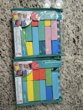Infantino 1st Building Blocks 12pc Super Soft Stackable Plastic Set