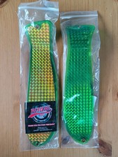 Bimini Lures Pair of Flashers Green and Gold 10 New In Package Fishing Trolling