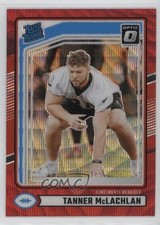 2024 Donruss Rated Rookie Optic Preview Red Wave Prizm Tanner McLachlan #324 m5e