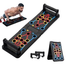 15-in-1 Foldable PushUp Stands Board Fitness,Workout Equipment for Home Gym, ...