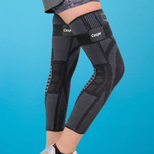 Full Leg Compression Sleeve Knee Support Brace Meniscus Tear Arthritis Pain Gym