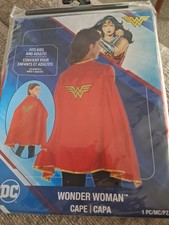 Halloween-Cape DC Wonder Woman Costume Dress Up Kids And Adults