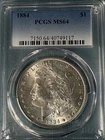 1884 Morgan Silver Dollar PCGS MS64 - Good Find!