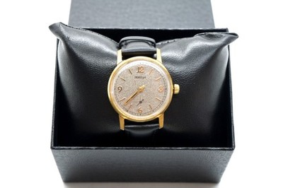 EXC POBEDA Soviet USSR mechanical Men's watch AU Gold plated 15 J cal. ZIM 2602