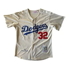 Sandy Koufax #32 Dodgers 1958 Cooperstown Collection Mitchell & Ness Jersey 48