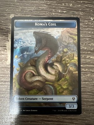 Koma's Coil Token Kaldheim Regular Tentacle Regular