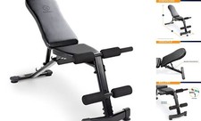 Multi-Purpose Adjustable Workout Utility Weight Bench for Full Body Upright,