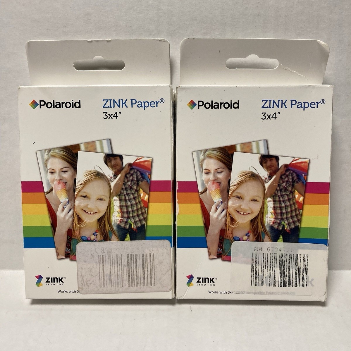 Zink Zero Ink Polaroid Zink Paper 3x4 Polaroid Zink Paper 3x4