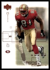 Terrell Owens 2001 Upper Deck Pros & Prospects #80 49ers NFL READ FREE SHIPPING