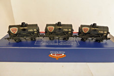 OO Gauge Bachmann 37-671 Fina Box Set of 3 Weathered  14T Tank Wagons.