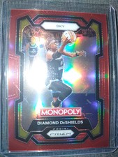 2024 Panini Prizm Monopoly WNBA - Classic Icons Red Prizm #60 Diamond DeShields
