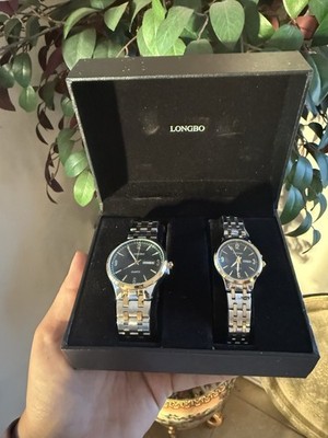 Longbo watch set Stylish Longbo Ladies Bangle Watch Set with Gift Box | TikTok main image 4