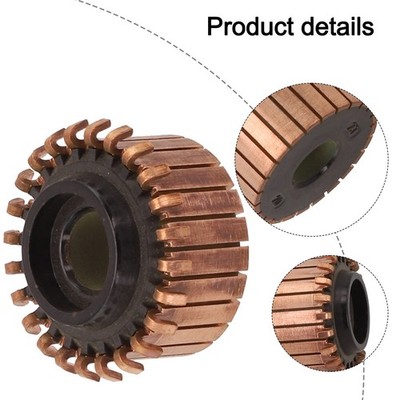 Perfect Fit Kupfer Kommutator für 24P Zähne Motoren 23 2x 8 x 13 (14 5) mm