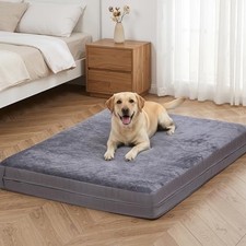 Orthopedic XXL Dog Bed 47x29 Large Pet Sofa Washable Cover Black