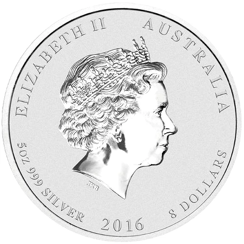 Moneda de plata 2016 Perth Mint Monkey King 5 oz