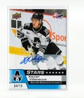 XAVIER VILLENEUVE '25/26 Upper Deck CHL STARS BLUE AUTOGRAPH card #'d /10