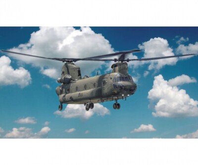 Italeri Modellbausatz 1:48 Chinook HC.1 CH-47D Helikopter mit Super Decals