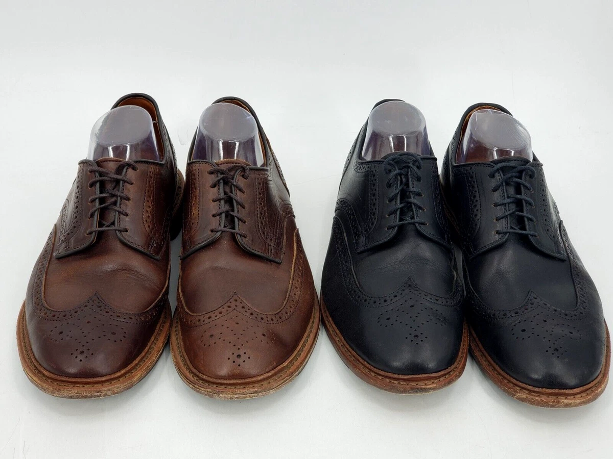 Allen Edmonds Alumnus Wingtip Oxfords Leather Black Brown Men s