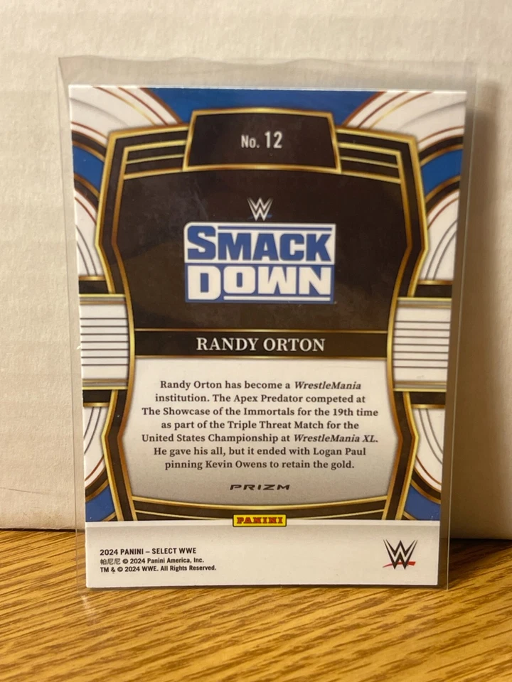Randy Orton 2024 Panini Select WWE - Phenomenon #12 - - Image 2 of 2