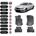 Floor Mats Liner Fits Mercedes-Benz CLS C218 (2010-2017) 4D Molded Black 4pcs