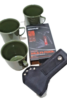 Multitool 18 in 1 Multifunktionswerkzeug ''Das Ideale-Top Geschenk !'' mit ''Bonus''