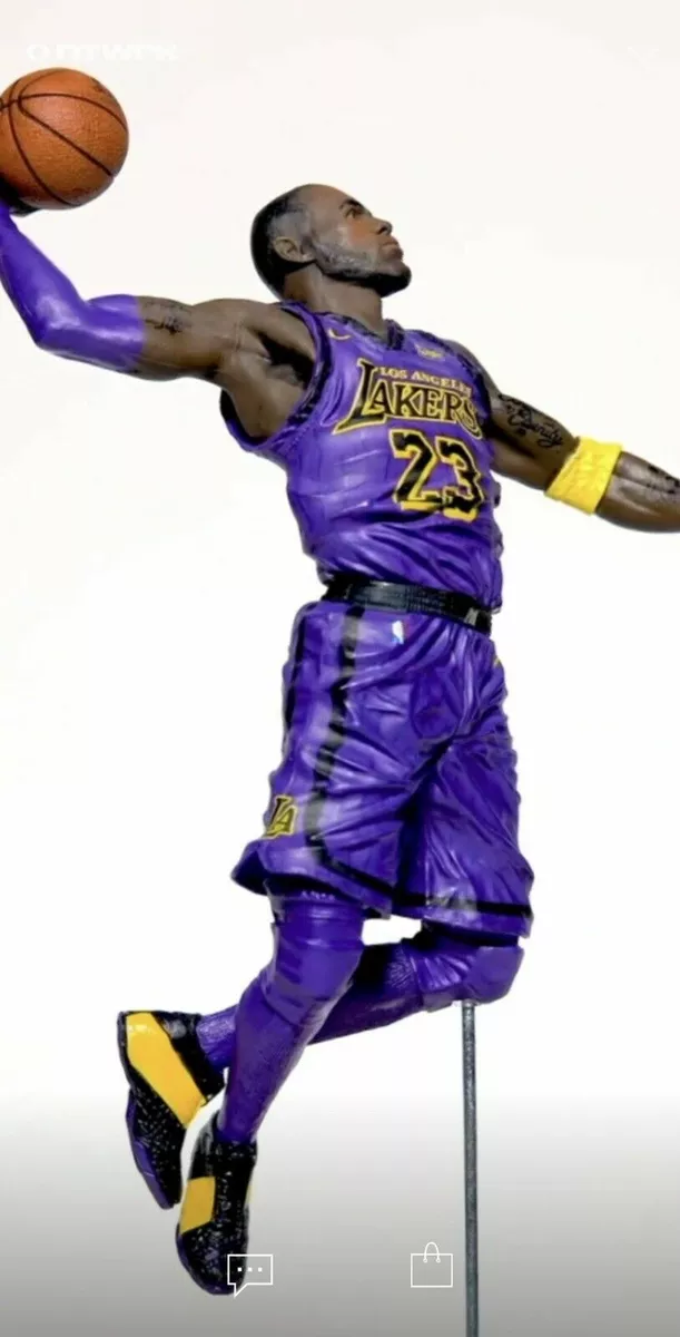 Lebron James McFarlane Figure Los Angeles Lakers NTWRK Exclusive