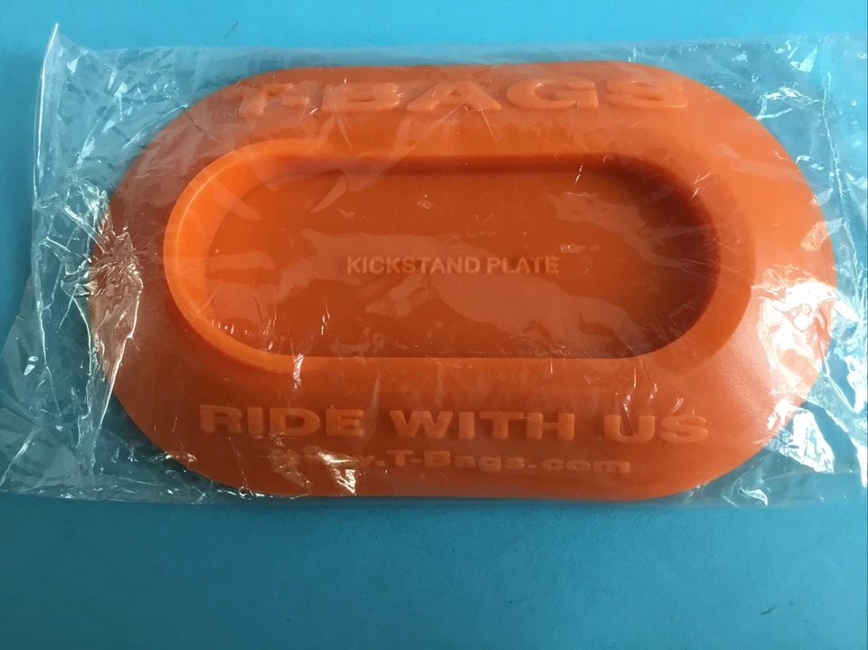 NUEVO Ciclo T-Bags Kickstand Boot Naranja Kickstand Plate, viaja con nosotros Foto 3 de 4