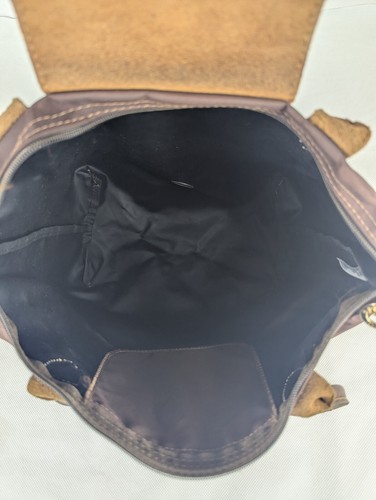 Longchamp Le Pliage Tote Bag Brown - Authentic - Gently Used - FAST CANADA SHIP. - Picture 3 of 12