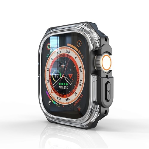 Für Apple Watch Ultra 1 + 2 49mm Shockproof Hochwertiges Premium Schutzgehäuse - 第 4/4 張圖片