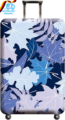 GOXUNYUAN Travel Luggage Cover, Suitcase Protector Bag Fits 22-24 Inch Luggage B