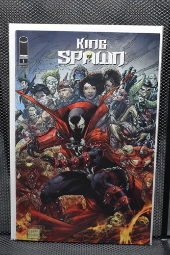 King Spawn #1 Brett Booth Variant Image 2021 Todd McFarlane Al Simmons 9.4