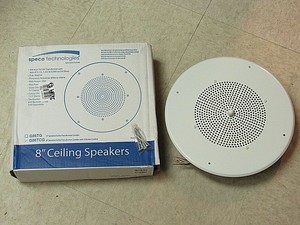 New Speco 8 Ceiling Speaker W Volume Control