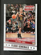 2018-19 Panini Threads #4 Trae Young Floor Generals
