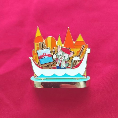 Shanghai Disney Pin Dreams Beyond the Horizon Gelatoni Painting boat 3D