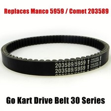 For Go Kart Drive Belt 30 Series Replaces Manco 5959 / Comet 203589