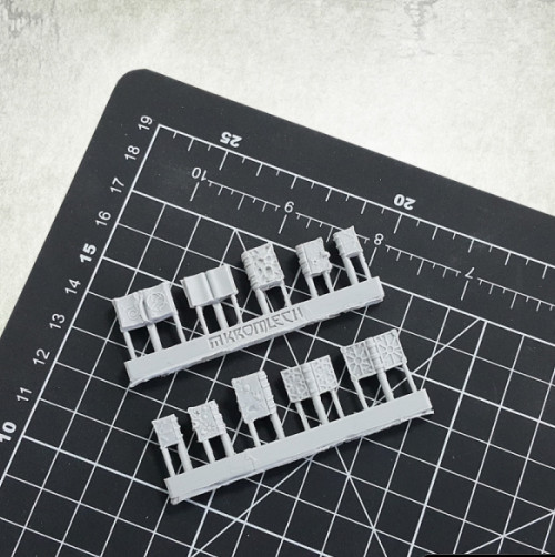 Thumbnail - Chaos Books Of Damnation (10) Bitz Bits Kromlech Resin Krcb188