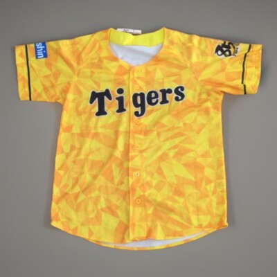 Joshin Tigers ユニフォーム イエロー Joshin Tigers Japanese Baseball Yellow Mizuno S Jersey 0169
