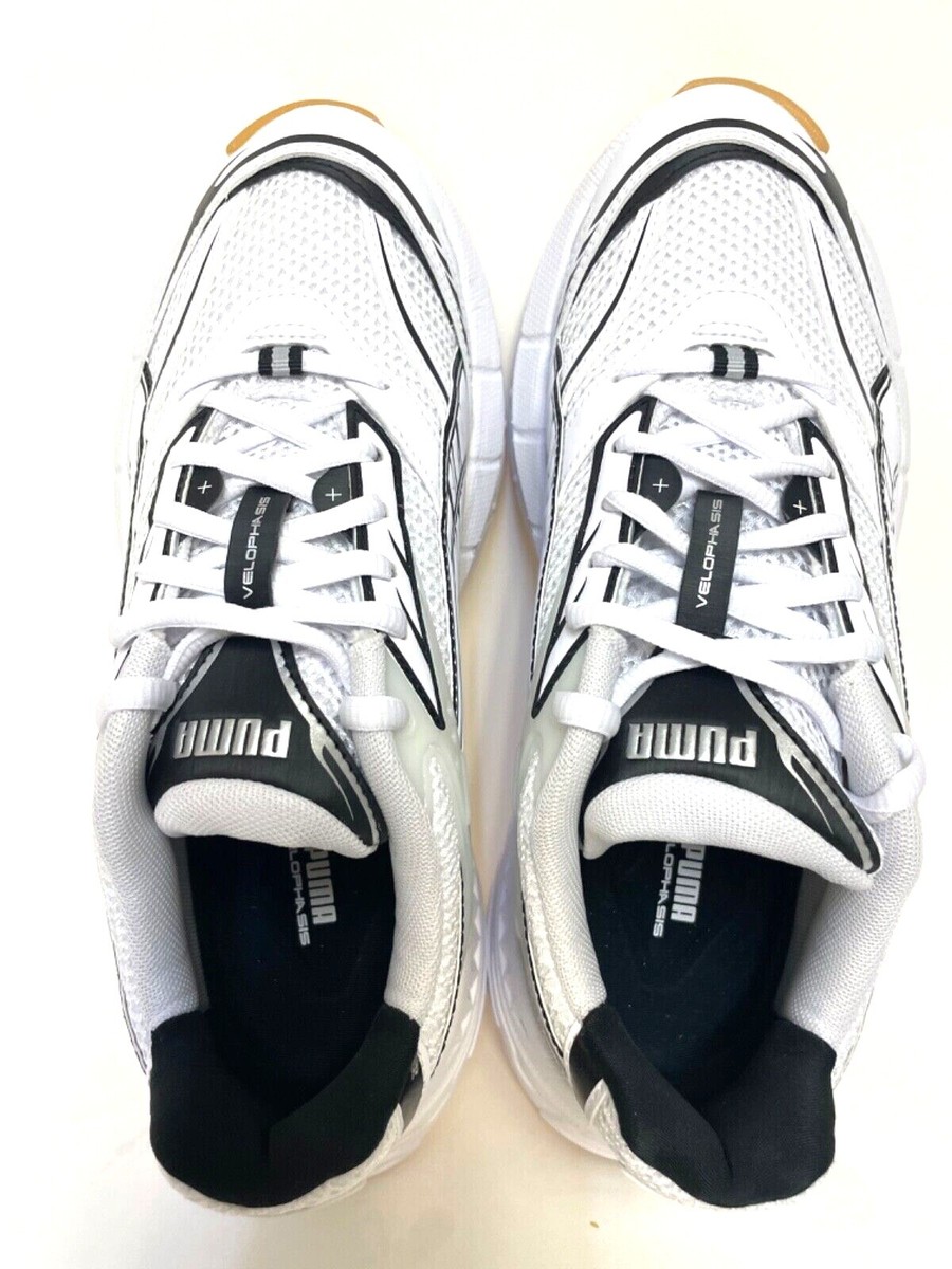 Puma Men's Velophasis Technisch Sneakers White 390932-01 h | eBay