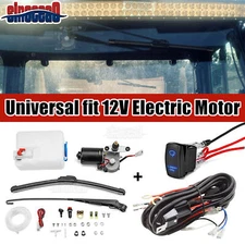 For Polaris RZR 800 900 XP 1000 12V Electric Wiper Motor Kit Wiper Switch Wire