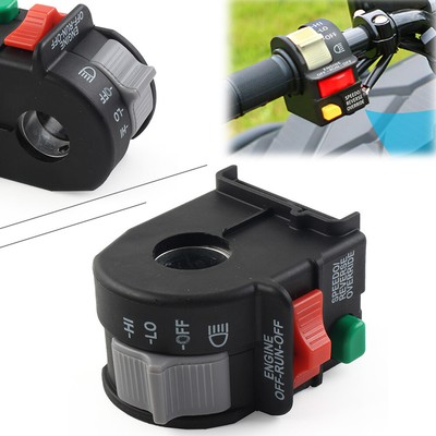 Handlebar Hi/Lo Beam Light/Kill/Stop Switch Left for Polaris Sportsman ATP ATV