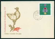 DDR FDC 1971 DRESDEN GR&Uuml;NES GEW&Ouml;LBE EINZELFRANKATUR!! SO NICHT IM MICHEL !! hx52