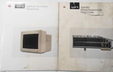 AppleColor RGB Monitor Owner's Guide SEALED IIGS Memory Expansion Card Guide