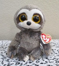 Ty Beanie Boos Dangler The Sloth Big Gold Sparkle Eyes NEW