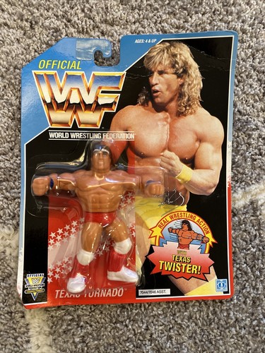 THE TEXAS TORNADO SERIES 3 WWF HASBRO MOC Mint on ...
