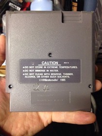 The Rocketeer (Nintendo NES) Game Cartridge 1985  3 Screw Vintage