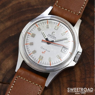1968 OMEGA GENEVE Admiralty Ref.166.038 Anchor Emblem Automatic 37mm | eBay
