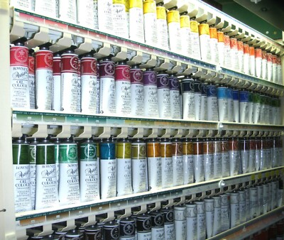 Daler Rowney Farben Brauntöne Schwarztöne Weiß Beste Künstler Ölfarbe 38ml Tube Liste3