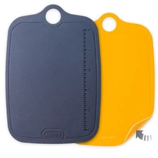 Lux Durable Tpu Cutting Boards For Kitchen Set Of 2 Doublesided Nonslip Chopping