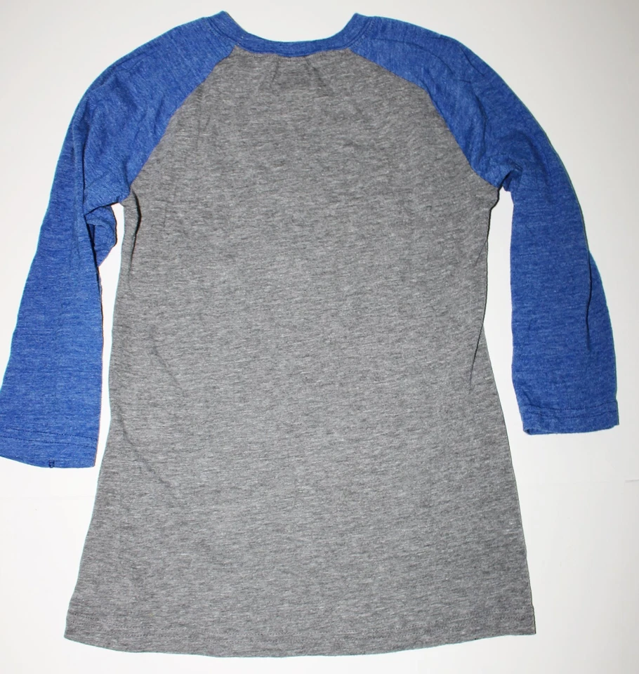 Camiseta de béisbol Adidas originales de los Texas Rangers para niñas jóvenes longitud 3/4 M 10/12 Foto 4 de 4