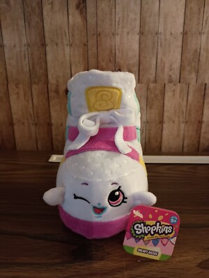 Shopkins Sneaky Wedge Shoe Sneakers Sneaker Plush Stuffed Animal Toy 5½'' NWT 